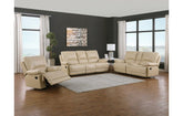 9345 - Beige Sofa Set with Console LoveseatModel:  9345-BEIGE-CON